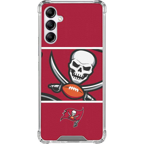 NFL Tampa Bay Buccaneers Zone Block Galaxy A15 5G Clear Case